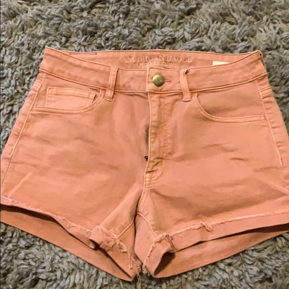 Jean shorts. Super stretch